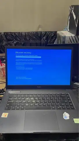Redmi notebook 15 Minus Bitlocker Only