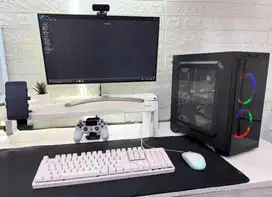 PC INTEL I3 10100F VGA 2GB RAM 8GB SSD 128GB MURAH KENCANG SIAP DESAIN