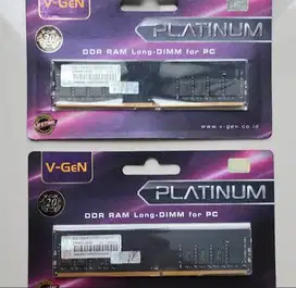 RAM Komputer PC VGeN Long Dimm RAM 8GB DDR4 2666MHz 2PCS