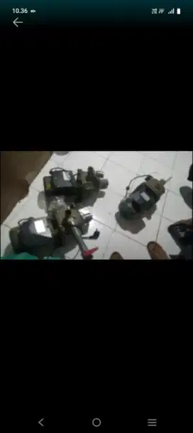 Jual mesin air 2 unit, kondisi masih bisa menyala dan ada filter air y
