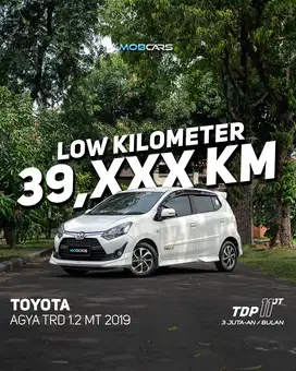 DIJUAL CEPAT AJA!!!Toyota Agya TRD MT 1.2 2019