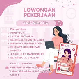 Host Live Streaming & Admin