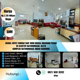 Dijual Cepat Rumah Siap Huni di Cluster Komplek Batununggal Indah