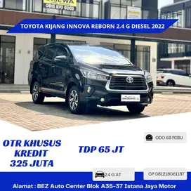 FIRST HAND Toyota Kijang Innova 2.4 G Diesel AT 2022