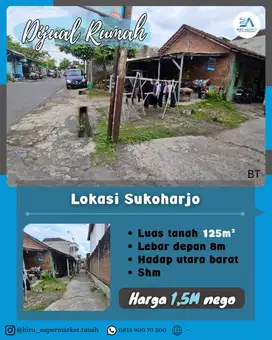 Rumah Lokasi Sukoharjo