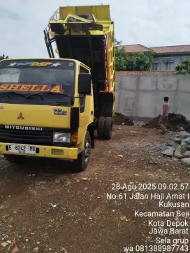 Jasa angkut sampah puing