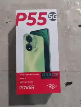 Itel p55 5G 6/128 new fresh