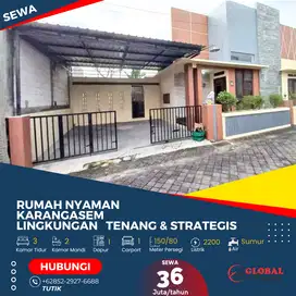 Rumah Nyaman Karangasem Lingkungan Tenang & Strategis