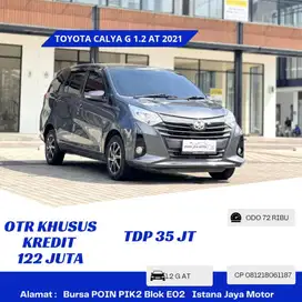 Tangan 1 Dari Baru Toyota Calya 1.2 G AT 2021