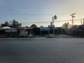 Di jual Toko dan Rumah Hunian lokasi strategis tepi jalan Lintas Timur