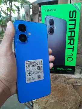 Infinix smart 10 4/64gb full set mulus like new
