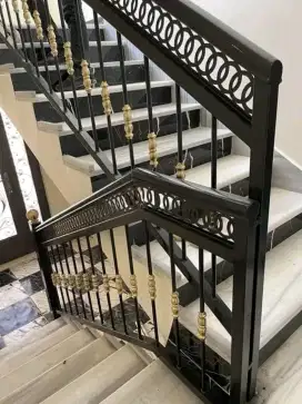 Reling tangga minimalis modern