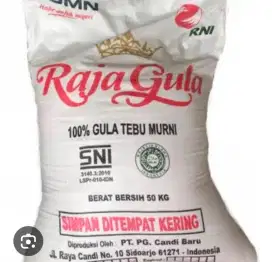 READY!! RAJA GULA 50KG