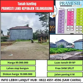 Tanah kavling ditengah kota kepanjen