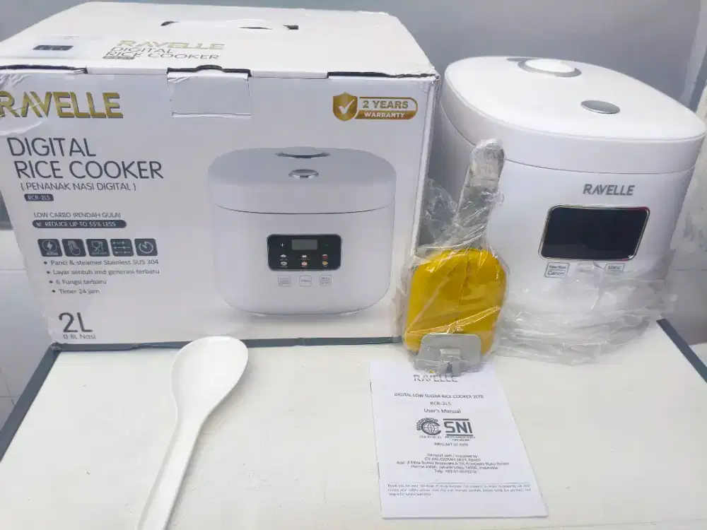 Rice cooker low karbo 0.8 l nasi di jual karna salah ukuran