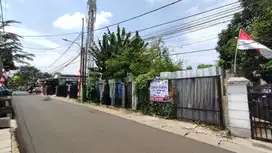 Dijual kavling komersil pinggir jalan Jl. Hj. Kamang Pondok Labu