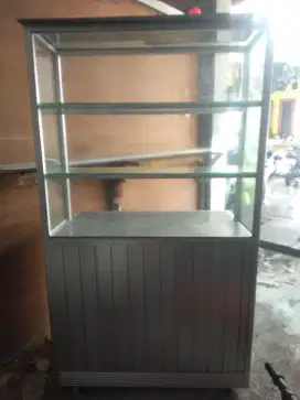 Jual etalase makanan warung nasi 3 tingkat
