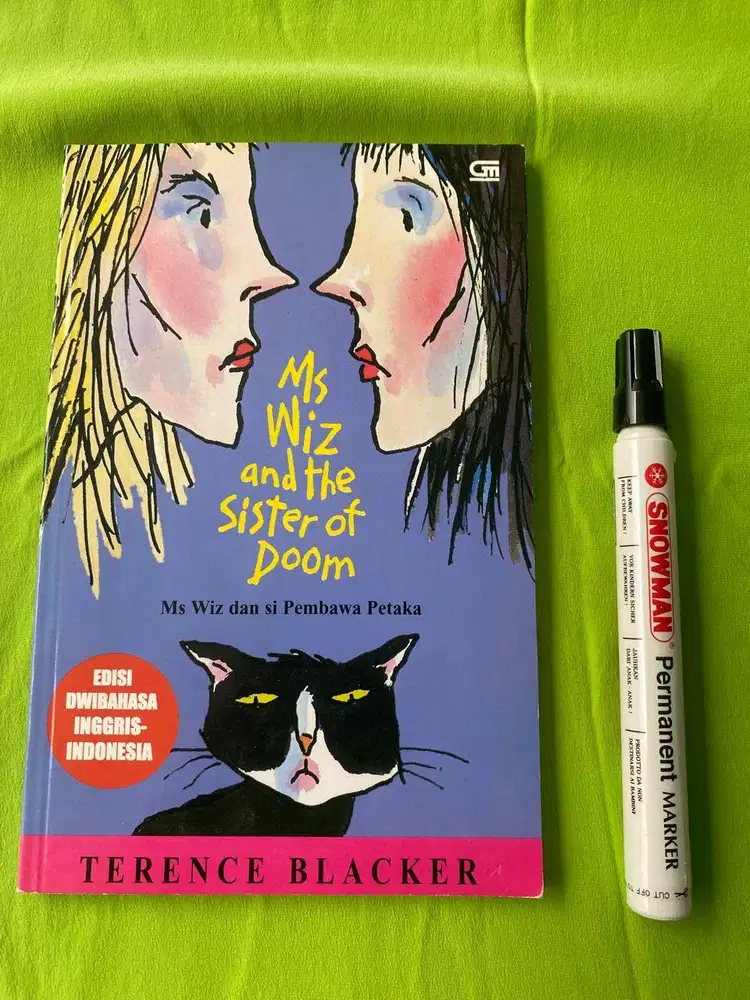 BUKU 2 BAHASA INGGRIS & INDONESIA – MS WIZ & THE SISTER OF DOOM – PREL