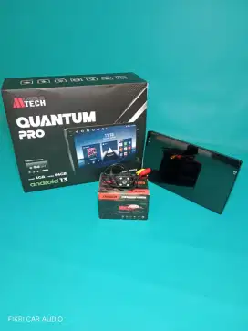 Head unit Android MTECH QUANTUM PRO MM-8803 9 4/64 NFC& Camera Parkir