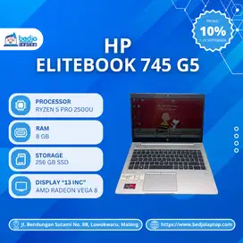 LAPTOP HP ELITEBOOK 745 G5 TERBARU!