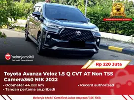 [ GARANSI 5TH ] Toyota Avanza Veloz 1.5 Q CVT AT Non TSS 2022/2023