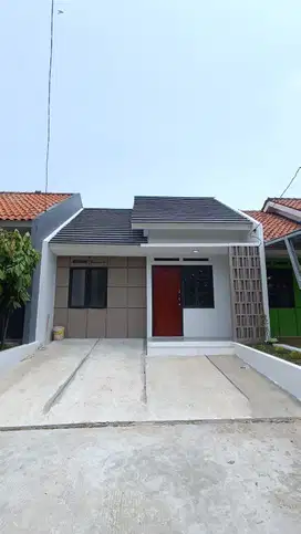 Rumah tanpa DP siap huni akses dekat ke stasiun citayam