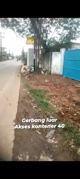 Di Jual Tanah di jln Utama LG Cirarab Bojong Kamal Legok Tangerang