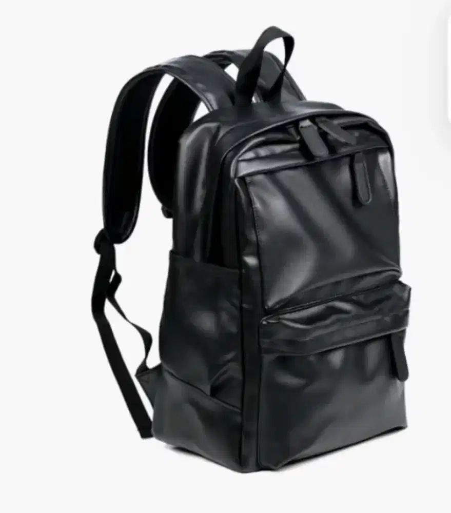 Jual Tas Ransel Baru Warna full hitam