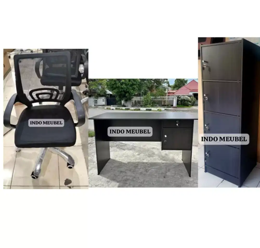SET MEJA KANTOR (3 ITEM), SET MEJA KASIR, SET MEJA BELAJAR DLL