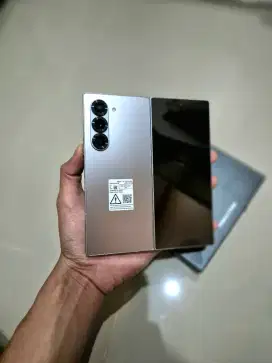 Samsung Z Fold 6 12/256GB Resmi Sein Silver Lengkap