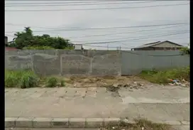 Dijual Tanah Jl. Kapten Sumarsono Sudah Pagar Tembok
