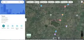 Kavling Tanah Luas Raya Balongpanggang, Gresik Murah Lie.A228
