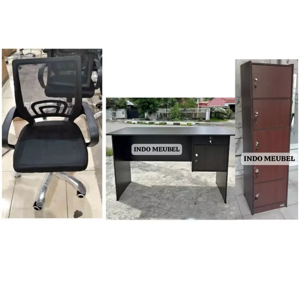 SET MEJA KANTOR (3 ITEM), SET MEJA KASIR, SET MEJA BELAJAR, DLL