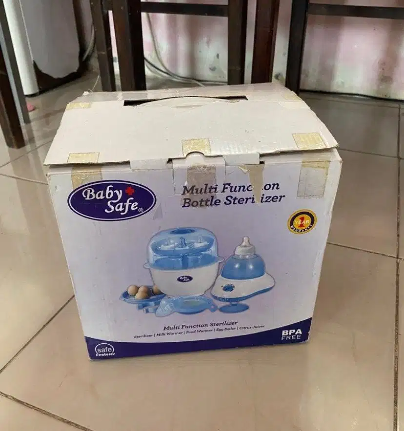Sterilisasi baby safe ukuran besar untuk mengukus telor