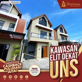 Rumah Idaman 2 Lantai di Lingkungan UNS Solo