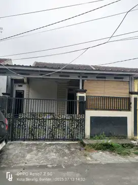Rumah lunas surat SHM luas 72 m2 kota serang