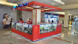 Etalase Kaca Toko Display Barang – Bisa Per Rak / Paket Lengkap