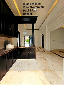 Rumah mewah townhouse jagakarsa ada kolam renang