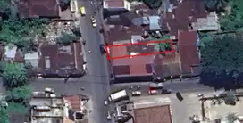 Dijual tanah 220m, cocok untuk usaha, tempat ramai, dekat p4n, SPBU