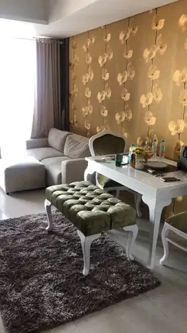 Jual Cepat Apartemen The Linden Marvell City 2 BR furnish View Selatan