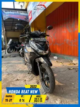 HONDA BEAT NEW 2022 NEGO SAMPE DEAL LURR HIKMAH MOTOR KEPUH MALANG