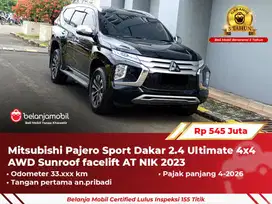 [GARANSI 5TH] Mitsubishi Pajero Sport Dakar Ultimate 4x4 AWD 2023/2024