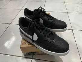 [NEW] Nike Court Vision Low Black & White Original 100% Size 43