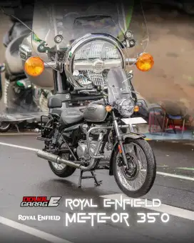 ROYALD ENFIELD METEOR 350 SILVER HITAM 2024 LOW KM
‎