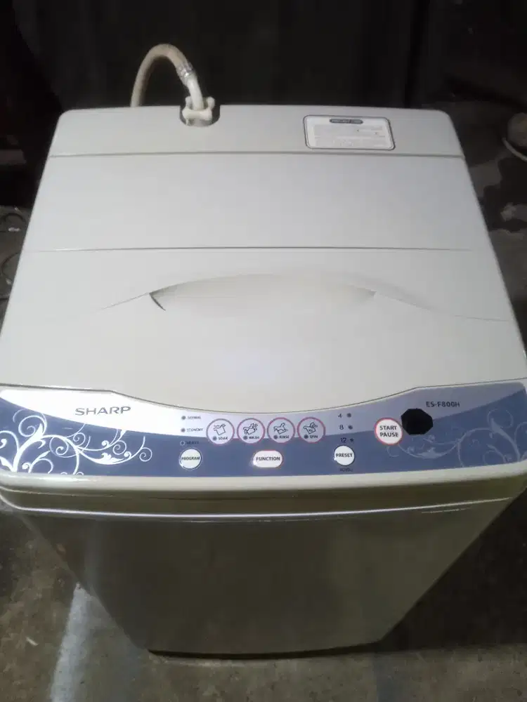 Dijual cepat mesin cuci sharp 1tabung bagus