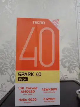 Tecno Spark 40 Pro Plus Aurora White