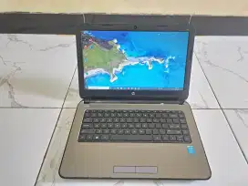 Laltop hp 14 core i3 ram 8 gb hdd 500 gb siap pakai lancar jaya