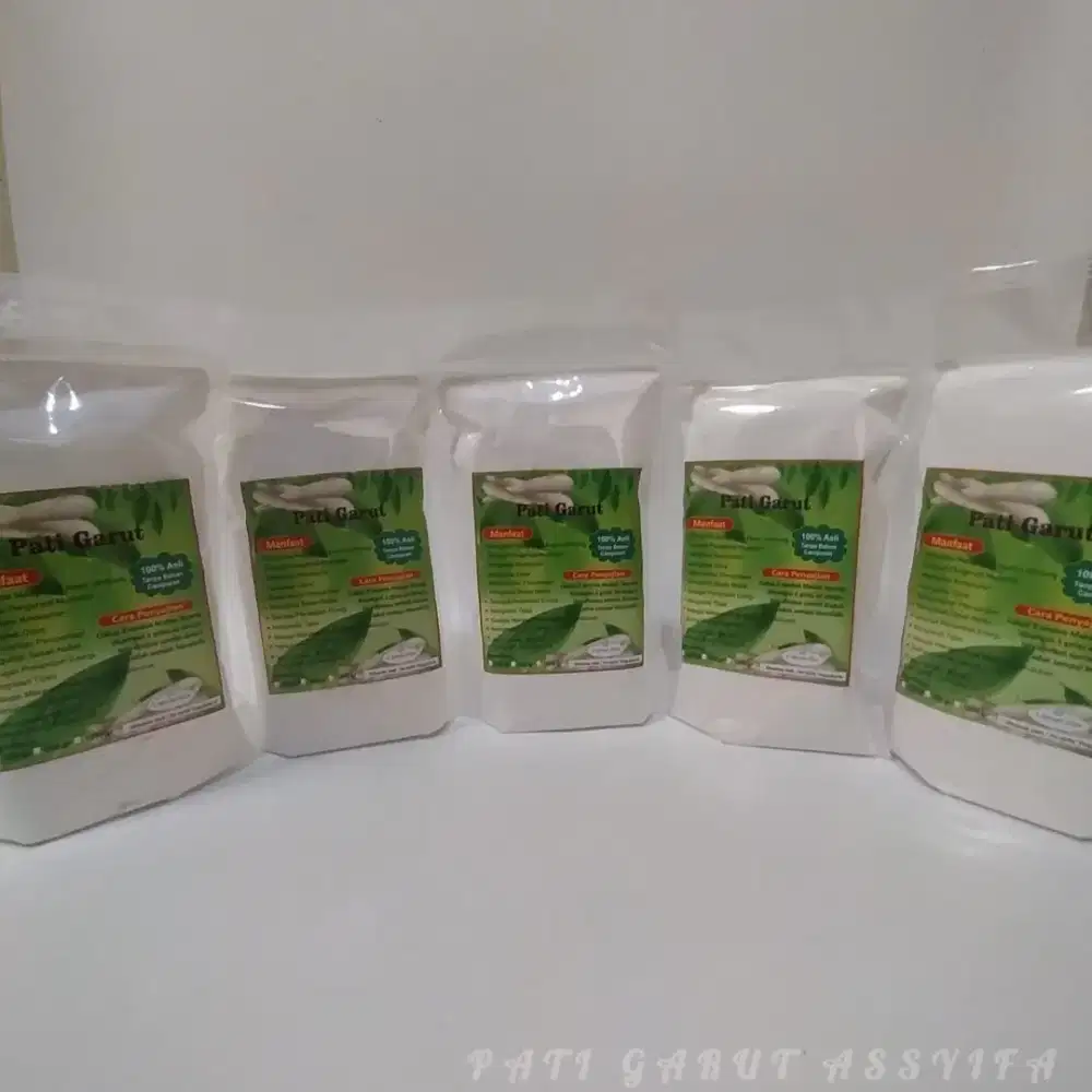 Tepung Pati Garut Asli