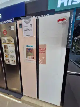 Hisense Kulkas SXS 591L Promo Cicilan Bunga 0%