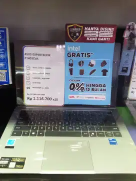 Segampang itu cicilan ASUS EXPERTBOOK P140CVA